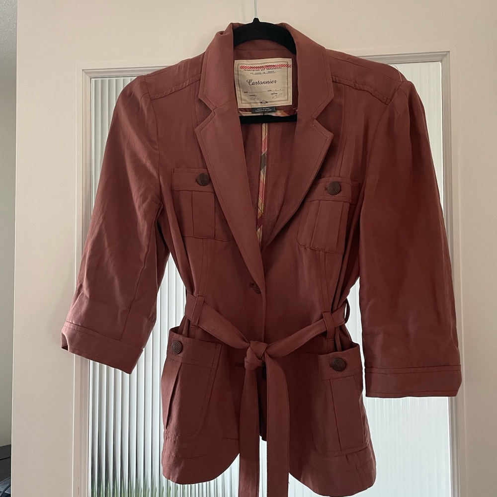 Cartonnier Women's Terracotta Blazer